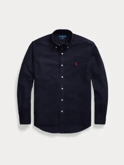 Polo Ralph Lauren Kauluspaidat>miesten kauluspaita Custom Fit Carment-dyed Oxford Shirt,