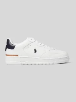 Polo Ralph Lauren Tennarit Ja Lenkkarit|Kaikki Kengät>Miesten Kengät, MASTERS CRT-SNEAKERS-LOW TOP LACE NAVY WHITE