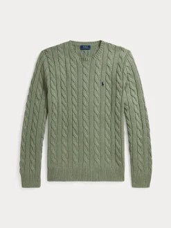 Polo Ralph Lauren Neulepuserot|Kaikki Neuleet>miesten neulepaita Cotton Cable LS Drive Pullover,