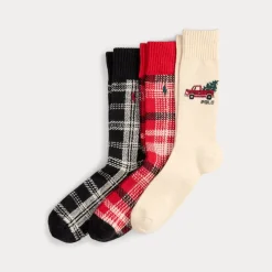 Polo Ralph Lauren Sukat|Kaikki Asusteet>miesten sukat, BEAR GIFT BOX SET