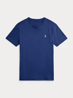 Polo Ralph Lauren T-Paidat|Kaikki Paidat>miesten t-paita, SHORT SLEEVE-T-SHIRT Sininen, Indigo