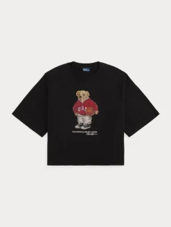 Polo Ralph Lauren T-Paidat|Kaikki Paidat>naisten t-paita Polo Bear Knit-t-shirt,