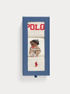 Polo Ralph Lauren Kaikki Asusteet|Sukat>naisten sukat POLO BEAR SOCK-3 PACK,