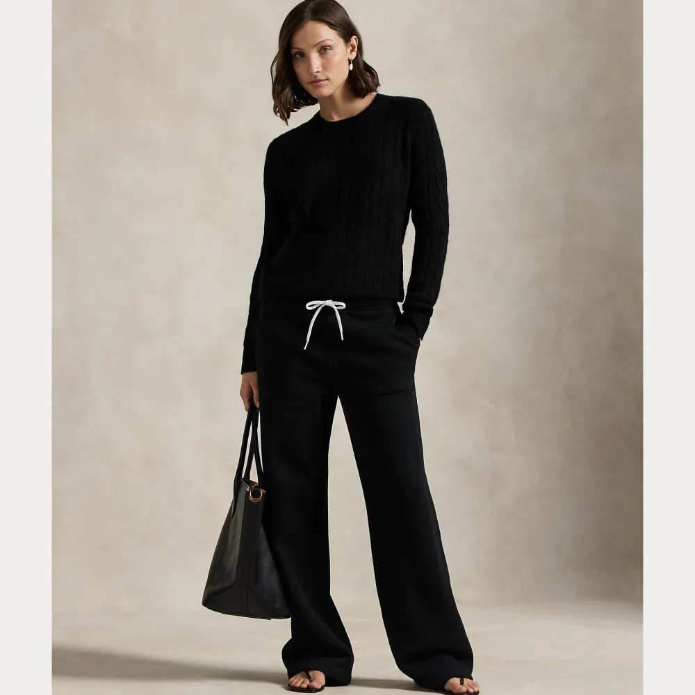 Polo Ralph Lauren Collegehousut|Kaikki Housut Ja Farkut>naisten collegehousut Knit-Open Botton Sweatpant-pants,