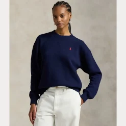 Polo Ralph Lauren Collegehousut|Kaikki Housut Ja Farkut>naisten collegepaita Fleece Crewneck,