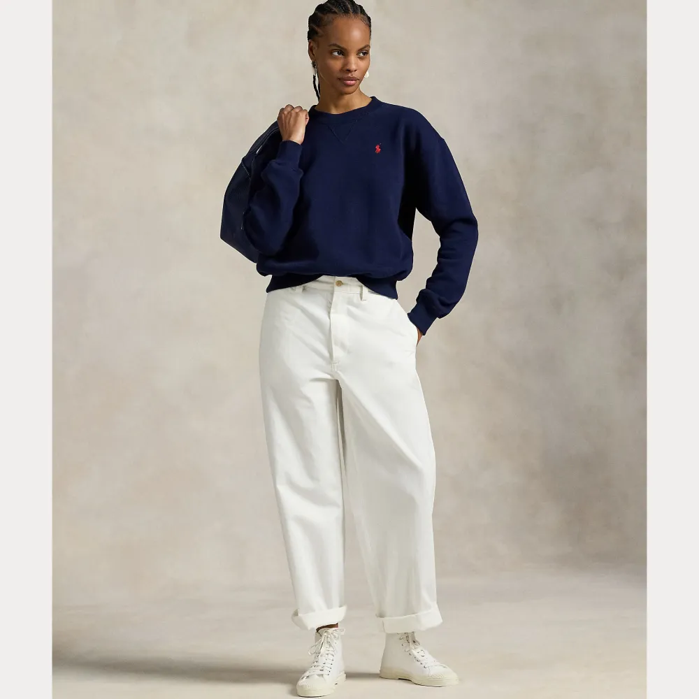 Polo Ralph Lauren Collegehousut|Kaikki Housut Ja Farkut>naisten collegepaita Fleece Crewneck,