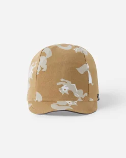 Reima Asusteet·Hellehatut Ja Lippikset|Asusteet·Kaikki Päähineet>lasten lippalakki, KÄÄNTÖHATTU KILPPARI Ruskea Kuosi