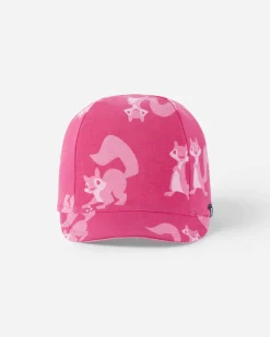 Reima Asusteet·Hellehatut Ja Lippikset|Asusteet·Kaikki Päähineet>lasten lippalakki, KÄÄNTÖHATTU KILPPARI Punainen Kuosi