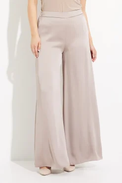 Ribkoff Suorat Housut Ja Kangashousut|Kaikki Housut Ja Farkut>Naisten Housut, SATIN WIDE LEG PANTS