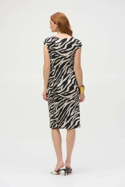 Ribkoff Mekot|Kaikki Mekot Ja Hameet>naisten mekko, SILKY KNIT ANIMAL PRINT