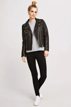 Samsoe Samsoe Kevättakit|Nahkatakit>Samsøe & Samsøe Naisten Nahkatakki, Tautou 2771