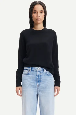 Samsoe Samsoe Neulepuserot|Kaikki Neuleet>Samsoe and Samsoe, Naisten Neulepaita, Boston O-Neck 6304