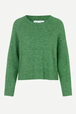 Samsoe Samsoe Neulepuserot|Kaikki Neuleet>Samsoe and Samsoe, Naisten Neulepaita, Nor O-N Short Ruohon