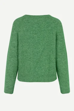 Samsoe Samsoe Neulepuserot|Kaikki Neuleet>Samsoe and Samsoe, Naisten Neulepaita, Nor O-N Short Ruohon