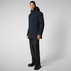 Save The Duck Talvitakit|Parkatakit>Miesten Parkatakki, SESLE W/DET ACHABLE HOODLIST