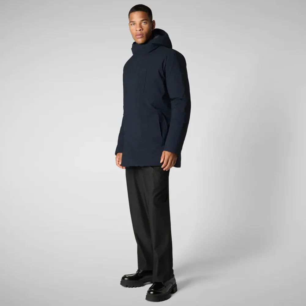 Save The Duck Talvitakit|Parkatakit>Miesten Parkatakki, SESLE W/DET ACHABLE HOODLIST