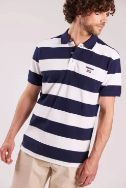 Sebago Pikeepaidat|Kaikki Paidat>miesten pikeepaita, MICK BLOCK STRIPE PIQUE NOS