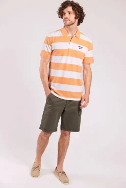 Sebago Pikeepaidat|Kaikki Paidat>miesten pikeepaita, MICK BLOCK STRIPE PIQUE NOS n