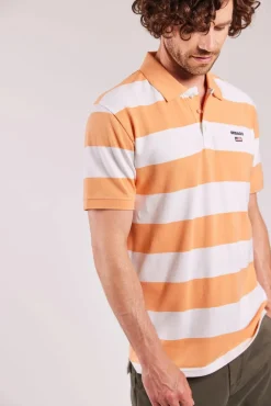 Sebago Pikeepaidat|Kaikki Paidat>miesten pikeepaita, MICK BLOCK STRIPE PIQUE NOS n