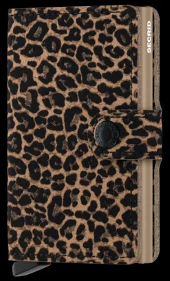 Secrid Lompakot|Kaikki Asusteet>Korttikotelo, MINIWALLET LEO Ruskea Kuosi