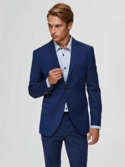 Selected Kaikki Puvut Ja Bleiserit>bleiseri, BILL BLUE SUIT JACKET Indigo