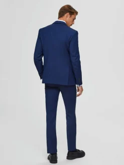 Selected Kaikki Puvut Ja Bleiserit>bleiseri, BILL BLUE SUIT JACKET Indigo