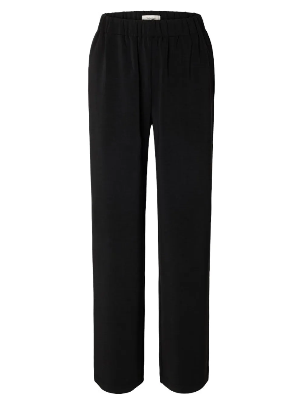 Selected Femme Suorat Housut Ja Kangashousut|Kaikki Housut Ja Farkut>K-SLFTENNY RELAXED PANTS, musta