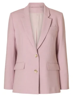Selected Femme Bleiserit|Kevättakit>Naisten Bleiseri, AD-SLFRITA LS CLASSIC BLAZER MEL NOOS