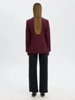 Selected Femme Bleiserit|Kevättakit>Naisten Bleiseri, AD-SLFRITA LS CLASSIC BLAZER MEL NOOS