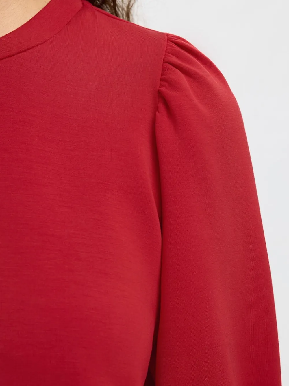 Selected Femme Collegepaidat|Kaikki Paidat>naisten collegepaita SLFTENNY 3/4 SWEAT TOP NOOS,