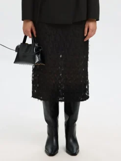 Selected Femme Hameet|Kaikki Mekot Ja Hameet>naisten hame, SLFMARION HW MIDI SKIRT B