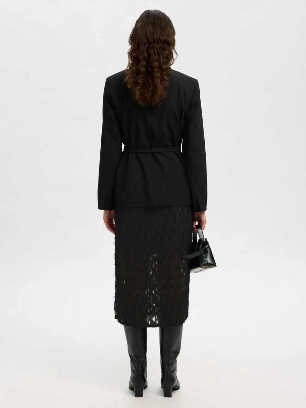 Selected Femme Hameet|Kaikki Mekot Ja Hameet>naisten hame, SLFMARION HW MIDI SKIRT B