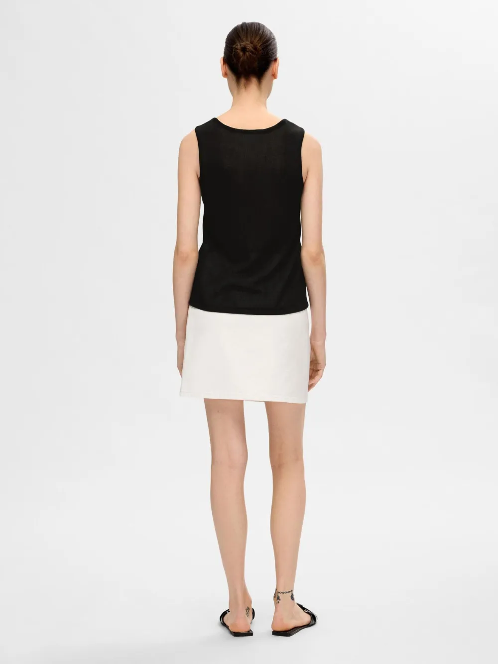 Selected Femme Topit|Kaikki Paidat>naisten hihaton toppi, SLFMOON SUS SL KNIT TOP