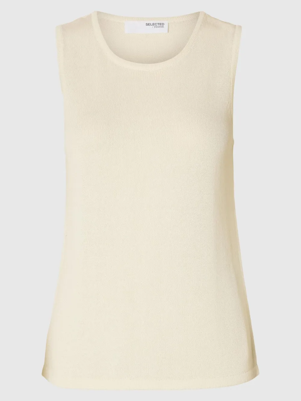 Selected Femme Topit|Kaikki Paidat>naisten hihaton toppi, SLFMOON SUS SL KNIT TOP