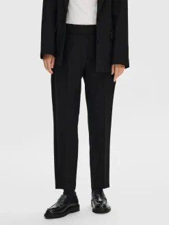 Selected Femme Suorat Housut Ja Kangashousut|Kaikki Housut Ja Farkut>Naisten Housut, SLFRITA-RIA MW CROPPED PANT NOOS