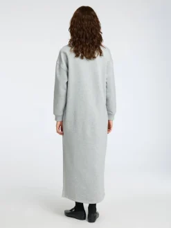 Selected Femme Mekot|Kaikki Mekot Ja Hameet>naisten mekko, SLFGIA LS ANKLE DRESS Vaaleanharmaa