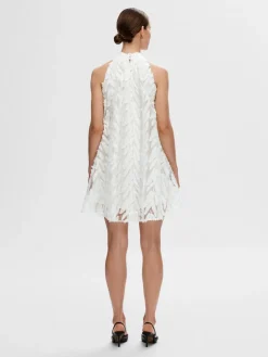 Selected Femme Mekot|Kaikki Mekot Ja Hameet>Naisten Mekko, SLFFLORITA SL HALTERNECK SHORT DRESS