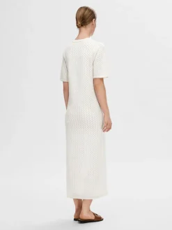 Selected Femme Neulemekot|Mekot>naisten midimekko, SLFHELENA 2/4 KNIT DRESS