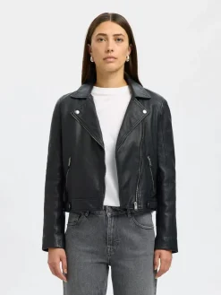 Selected Femme Kevättakit|Nahkatakit>Naisten Nahkatakki, Katie Leather Jacket