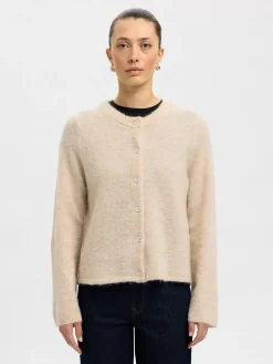Selected Femme Neuletakit|Kaikki Neuleet>naisten neuletakki, SLFLULU NEW LS KNIT CARDIGAN