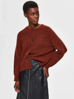 Selected Femme Neuletakit|Kaikki Neuleet>, Naisten Neuletakki, Lulu LS Knit Short Cardigan