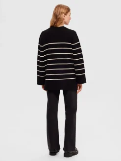 Selected Femme Neuletakit|Kaikki Neuleet>Naisten Neuletakki, K-SLFLIVA LS LONG KNIT CARDIGAN NOOS