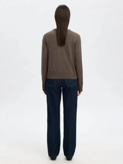 Selected Femme Neuletakit|Kaikki Neuleet>Naisten Neuletakki, SLFThea LS Knit Merino Cardigan Noos