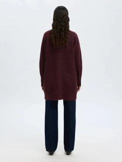 Selected Femme Neuletakit|Kaikki Neuleet>Naisten Neuletakki Lulu New Knit Long Cardigan