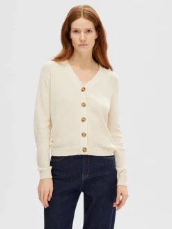 Selected Femme Neuletakit|Kaikki Neuleet>naisten neuletakki, SLFELINNA LS KNIT CARDIGAN