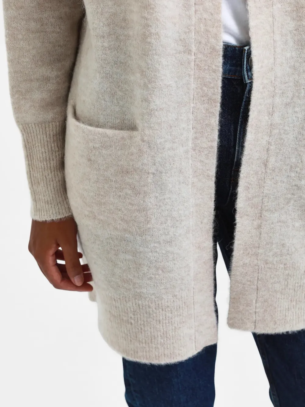 Selected Femme Neuletakit|Kaikki Neuleet>Naisten Neuletakki Lulu New Knit Long Cardigan