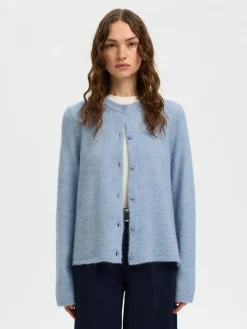 Selected Femme Neuletakit|Kaikki Neuleet>naisten neuletakki SLFLULU NEW LS KNIT CARDIGAN,