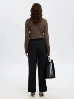 Selected Femme Kaikki Paidat|Neulepuserot>Naisten Neulepaita, Slfthea LS Knit Merino O-Neck Noos