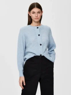 Selected Femme Neuletakit|Kaikki Neuleet>, Naisten Neuletakki, Lulu LS Knit Short Cardigan