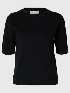 Selected Femme Neulepuserot|Kaikki Neuleet>Naisten Neuletoppi, 2/4 KNIT O-NECK